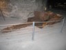 This saw cuts a kerf in the salt wall to prepared for blasting 